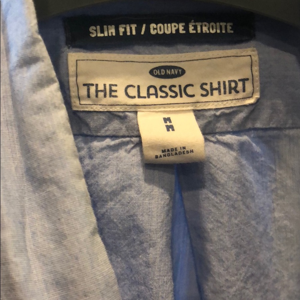 Slim Fit Old Navy LS Button Down